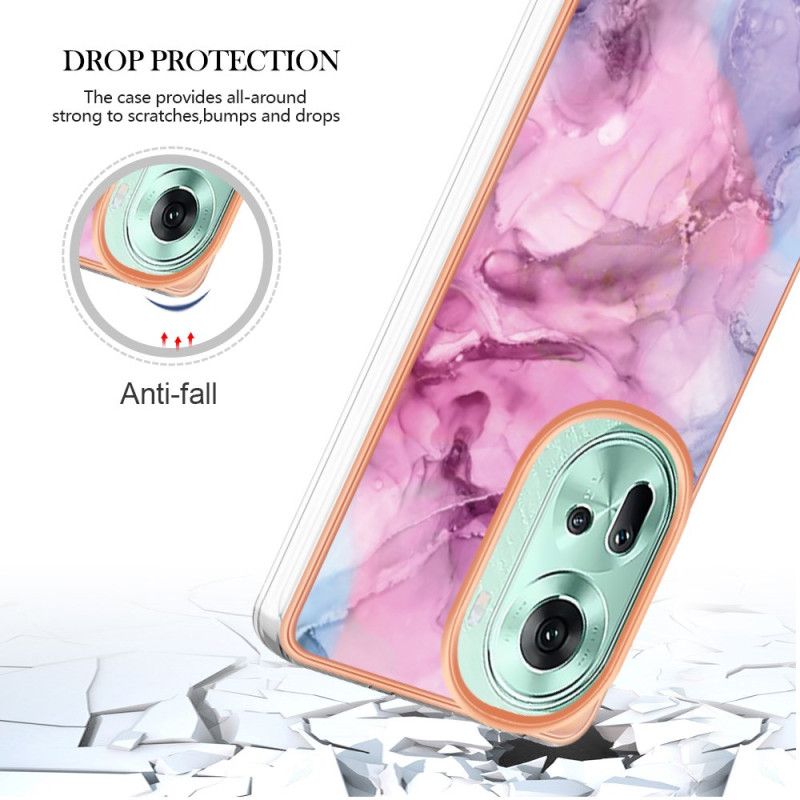Etui Oppo Reno 11 5g Styl Marmurowy Etui Ochronne