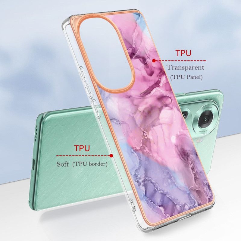 Etui Oppo Reno 11 5g Styl Marmurowy Etui Ochronne
