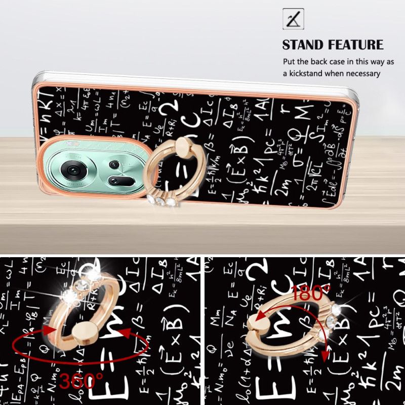 Futerały Oppo Reno 11 5g Etui Na Telefon Równanie Podparcia Pierścienia
