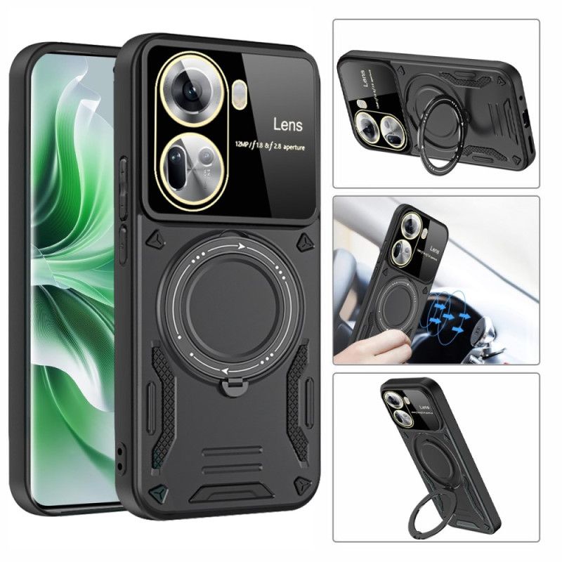 Futerały Oppo Reno 11 5g Etui Na Telefon Uchwyt Pierścieniowy Magsafe