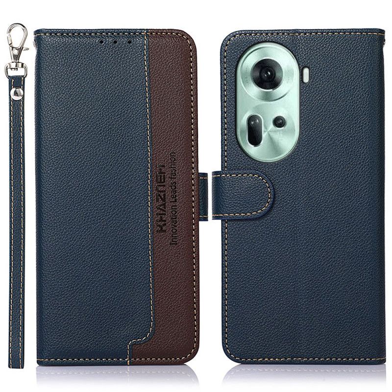 Obudowa Oppo Reno 11 5g Etui Na Telefon Dwukolorowe Z Blokadą Rfid Khazneh