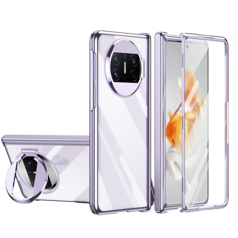 Etui Do Huawei Mate X3 Z Pierścieniem I Osłoną Ekranu