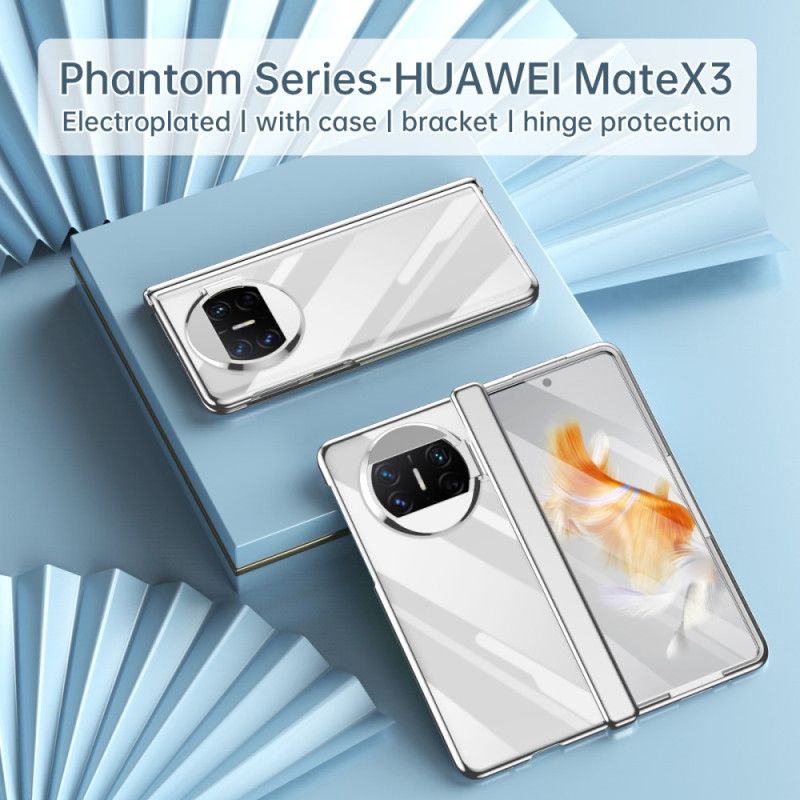 Etui Do Huawei Mate X3 Z Pierścieniem I Osłoną Ekranu