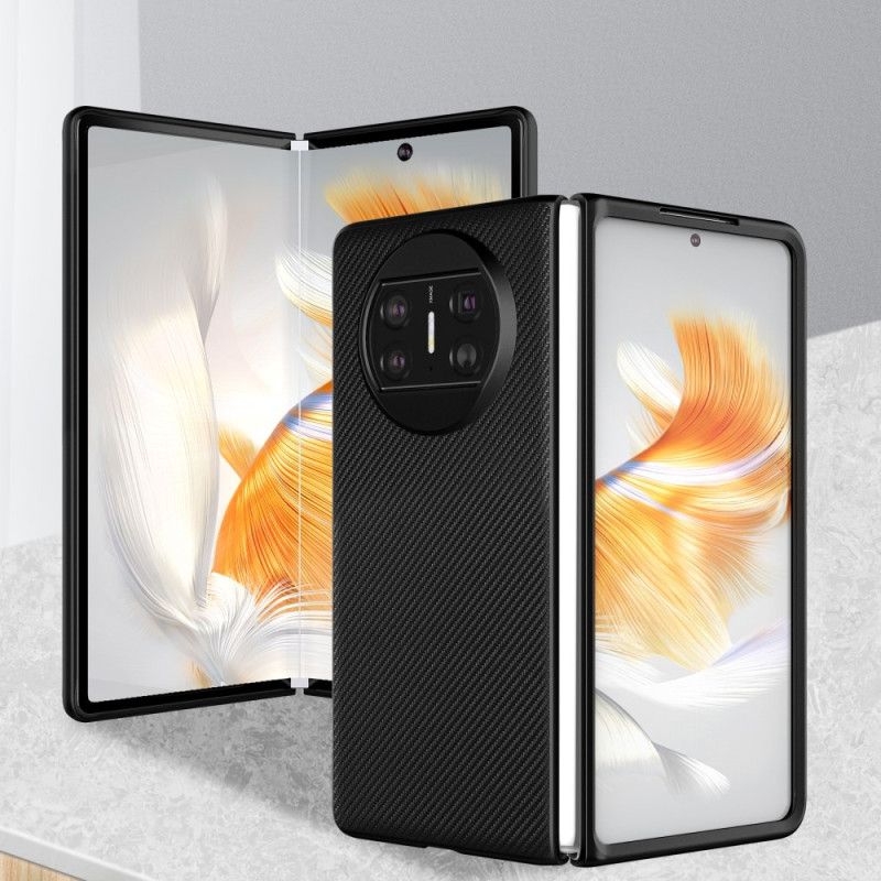 Etui Huawei Mate X3 Styl Tkanej Skóry Etui Ochronne