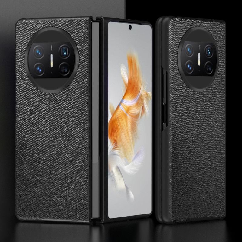 Etui Huawei Mate X3 Tekstura Tkana Etui Ochronne