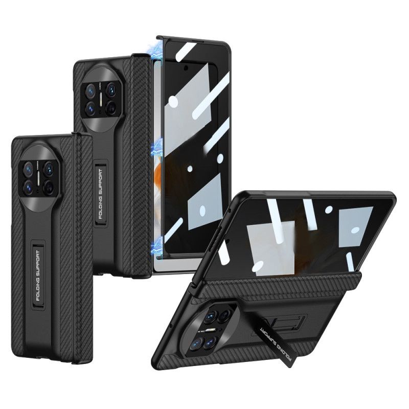 Futerały Huawei Mate X3 Etui Na Telefon Ochraniacz Ekranu Ze Szkła Hartowanego Gkk I Podstawka