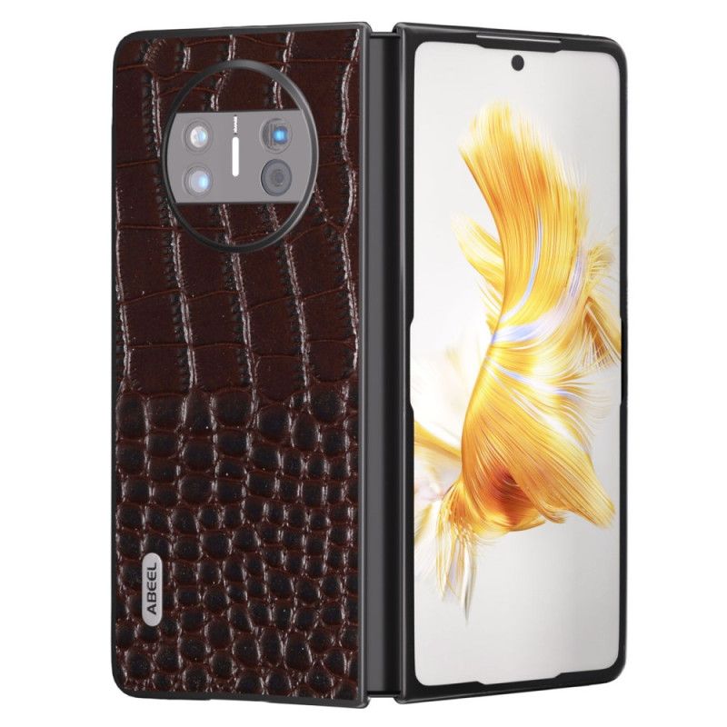 Futerały Huawei Mate X3 Etui Na Telefon Prawdziwy Styl Krokodyla Abeel