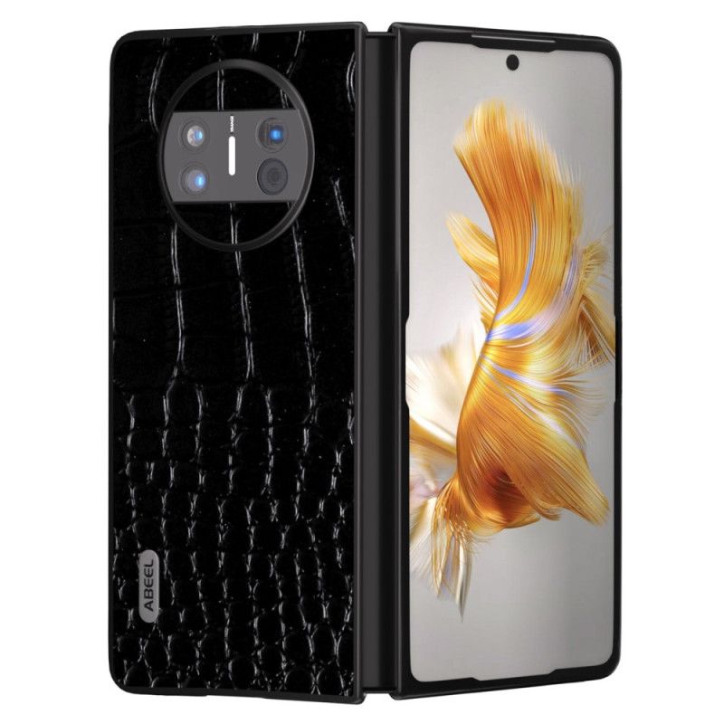 Futerały Huawei Mate X3 Etui Na Telefon Prawdziwy Styl Krokodyla Abeel