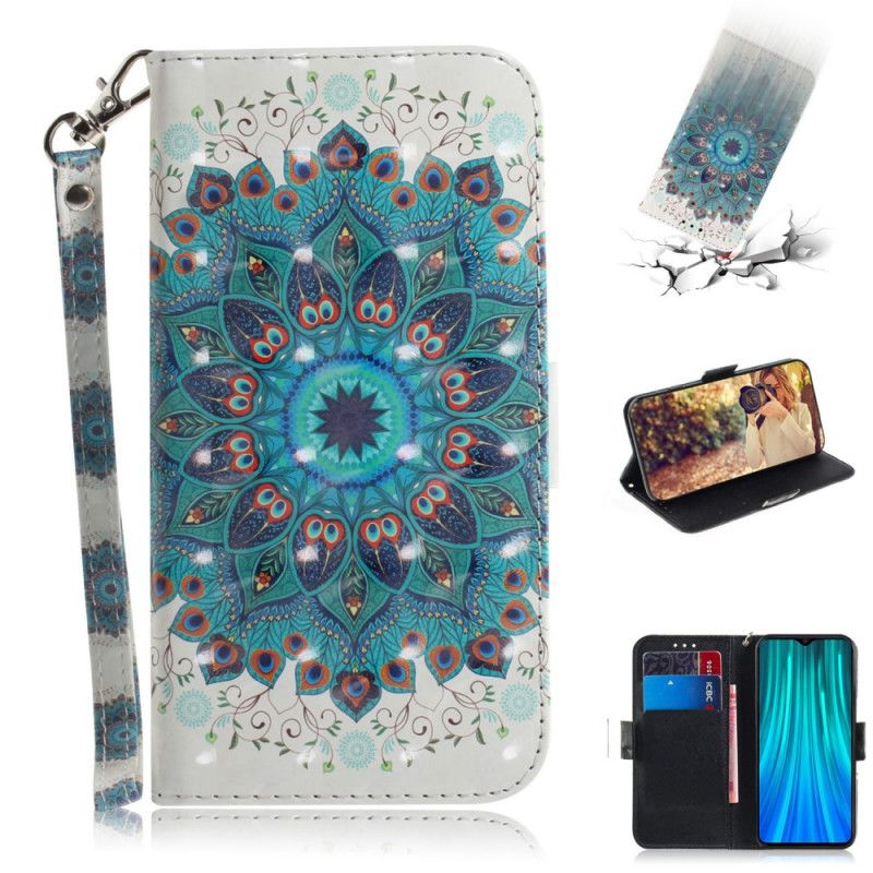 Etui Folio Xiaomi Redmi Note 8 Pro Mistrzowska Mandala Ze Stringami