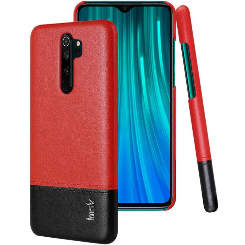 Etui Xiaomi Redmi Note 8 Pro Czerwony Imak Ruiyi Series Imak Efekt Skóry