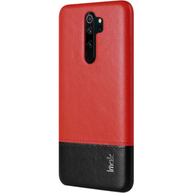 Etui Xiaomi Redmi Note 8 Pro Czerwony Imak Ruiyi Series Imak Efekt Skóry