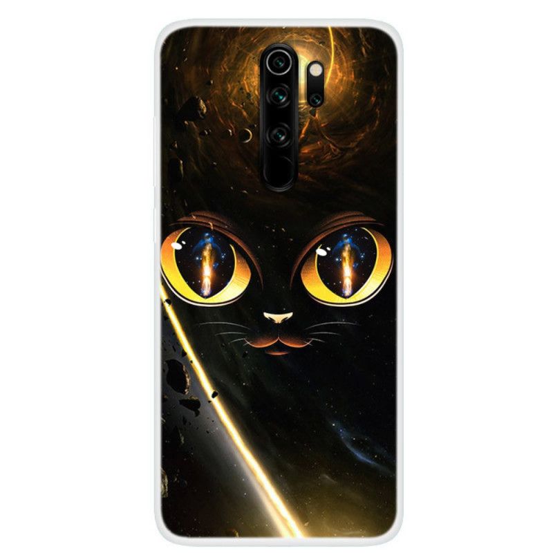 Etui Xiaomi Redmi Note 8 Pro Galaxy Cat Etui Ochronne