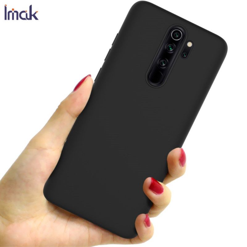 Etui Xiaomi Redmi Note 8 Pro Granatowy Czarny Matowy Imak