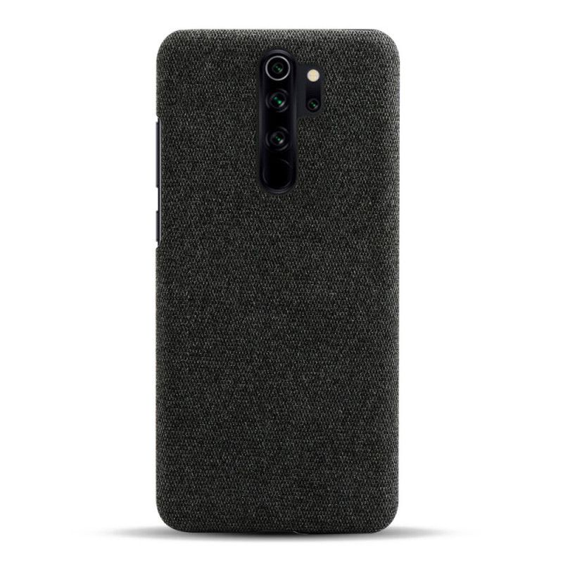 Futerały Xiaomi Redmi Note 8 Pro Szary Czarny Etui na Telefon Szykowna Tkanina Ksq