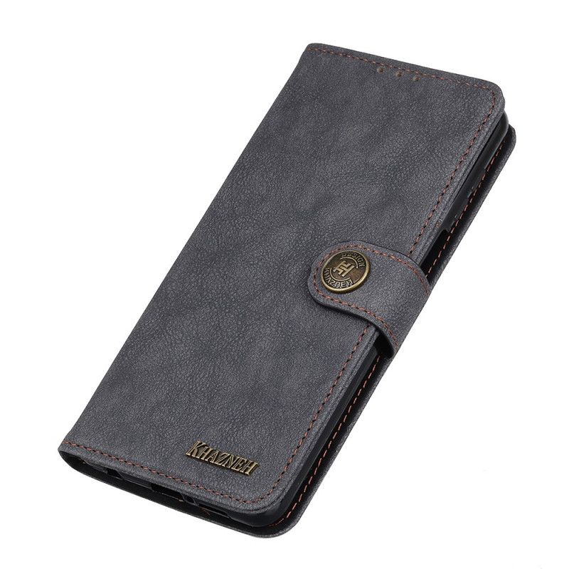 Etui Folio Xiaomi Redmi 9A Żółty Czarny Dwoina Khazneh Retro