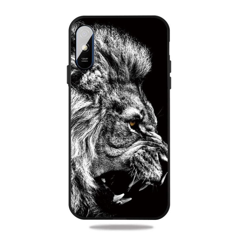 Etui Xiaomi Redmi 9A Dziki Lew