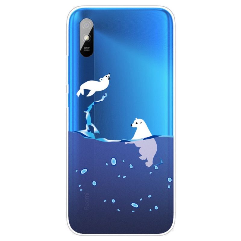 Etui Xiaomi Redmi 9A Gry Morskie