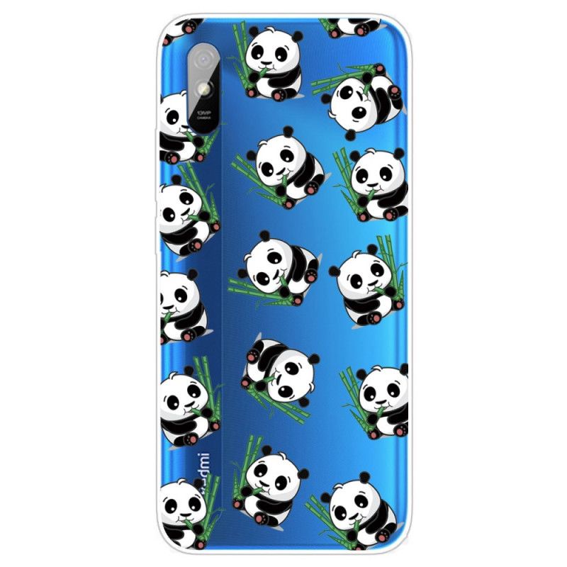 Etui Xiaomi Redmi 9A Małe Pandy Etui Ochronne