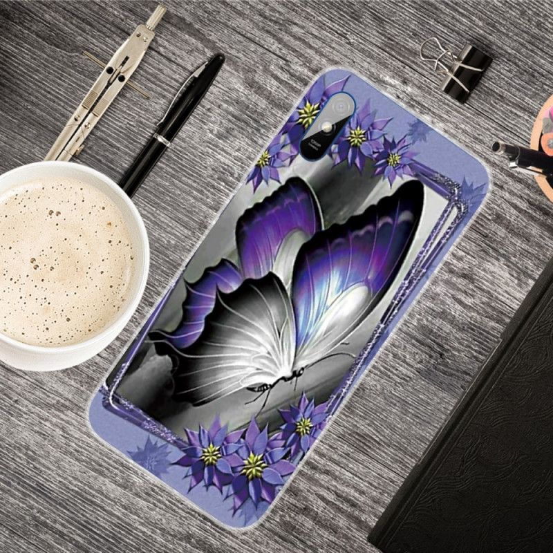 Etui Xiaomi Redmi 9A Motyl Królewski Etui Ochronne