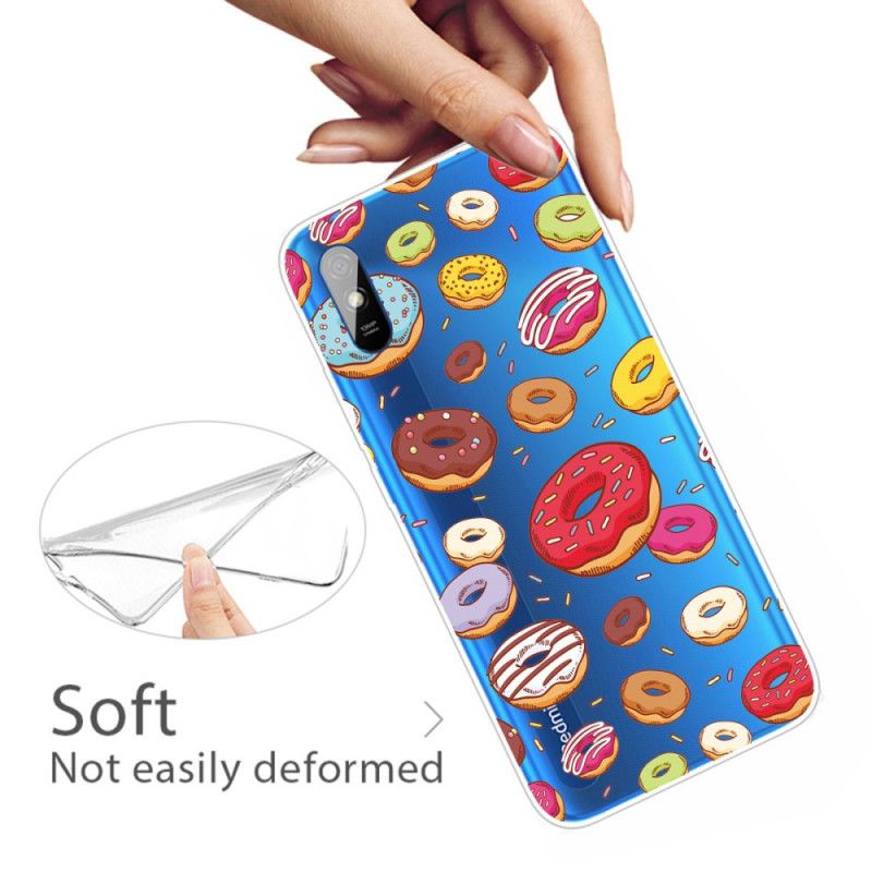 Etui Xiaomi Redmi 9A Pączki Miłości Etui Ochronne