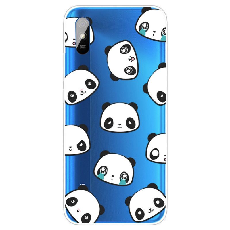 Etui Xiaomi Redmi 9A Sentymentalne Pandy