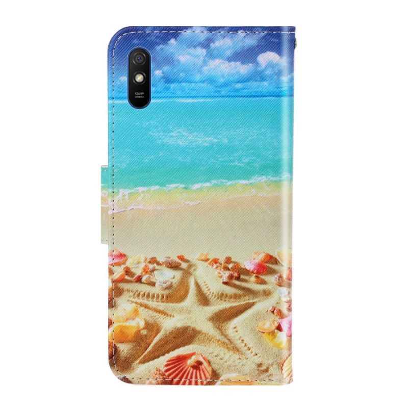 Pokrowce Xiaomi Redmi 9A Plaża Z Paskiem
