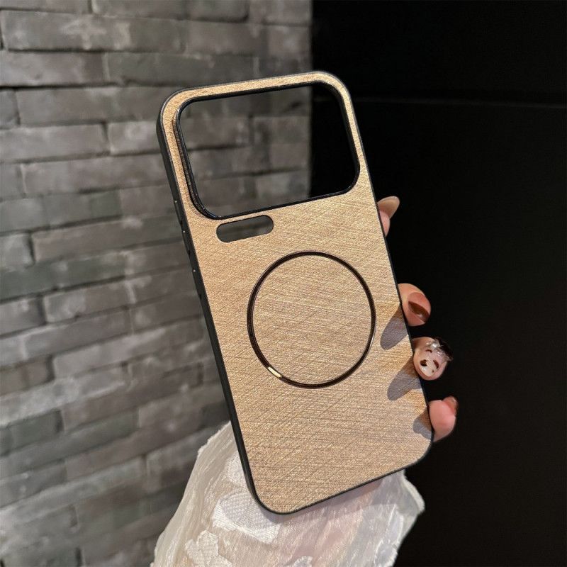 Etui Do Xiaomi 17 Pro Magnetyczna Tekstura Jedwabiu