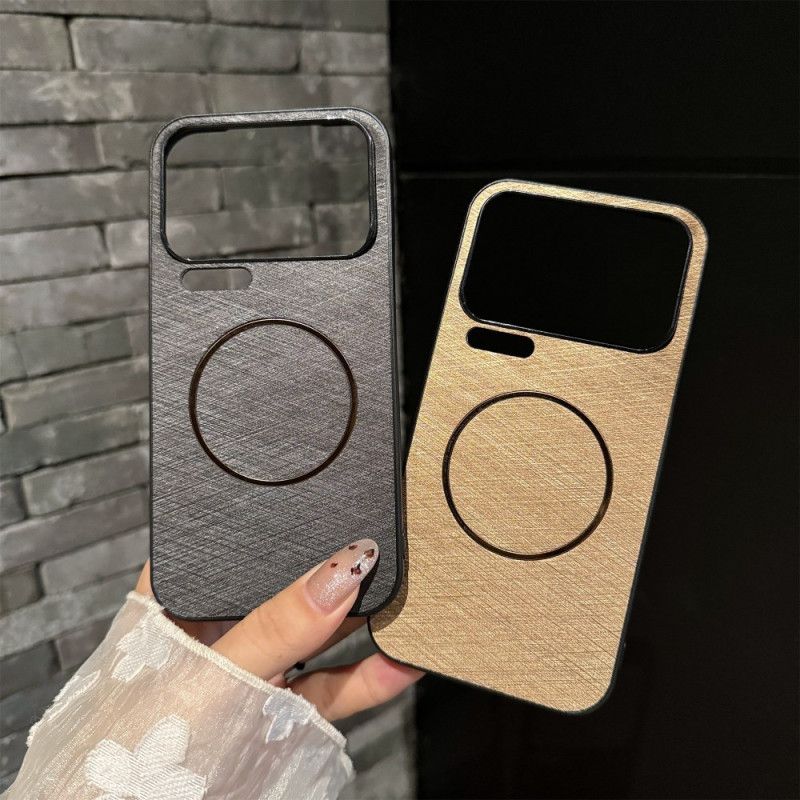 Etui Do Xiaomi 17 Pro Magnetyczna Tekstura Jedwabiu