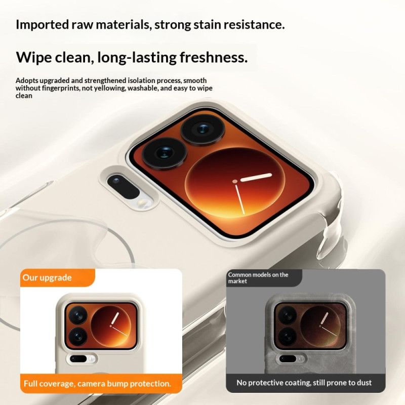 Etui Do Xiaomi 17 Pro Magnetyczny Silikon Silikonowy