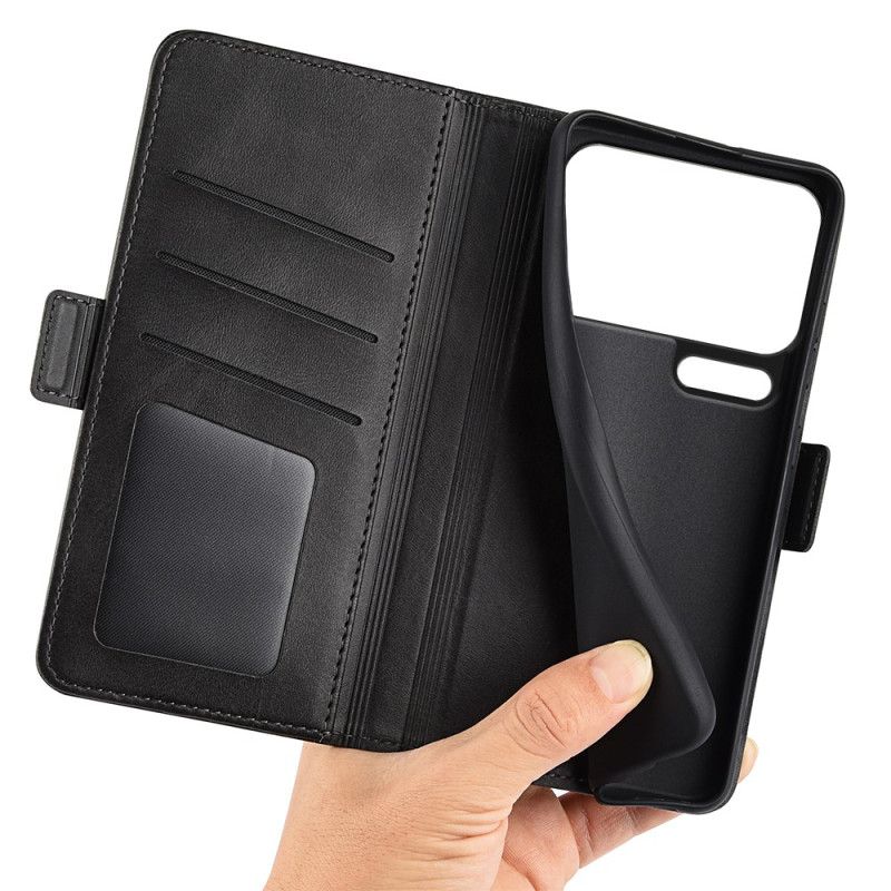 Etui Folio Do Xiaomi 17 Pro Podwójne Zapięcie