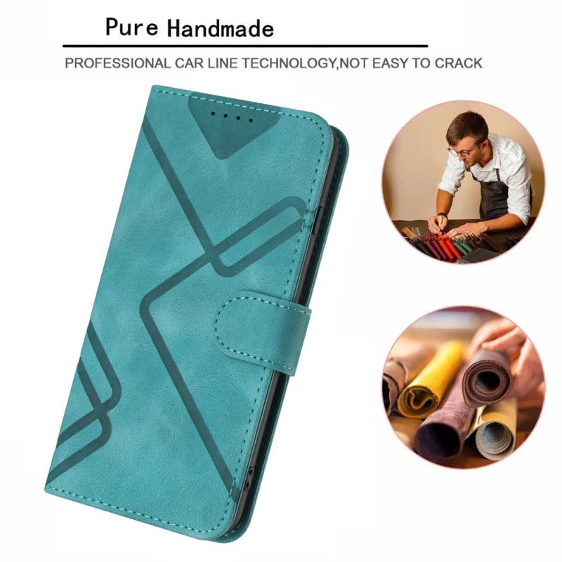 Etui Folio Do Xiaomi 17 Pro Wzory Geometryczne
