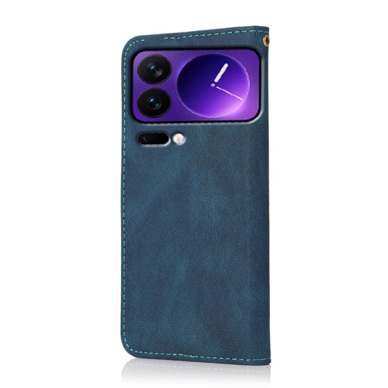 Etui Folio Xiaomi 17 Pro Dwukolorowy
