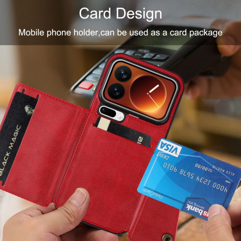 Etui Folio Xiaomi 17 Pro Etui Na Karty I Stojak Etui Ochronne