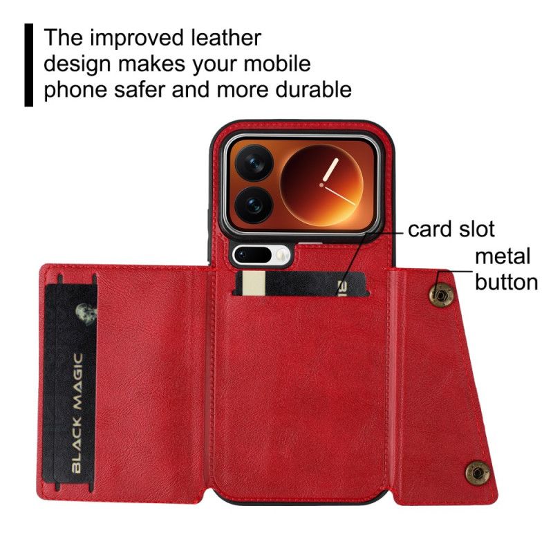 Etui Folio Xiaomi 17 Pro Etui Na Karty I Stojak Etui Ochronne