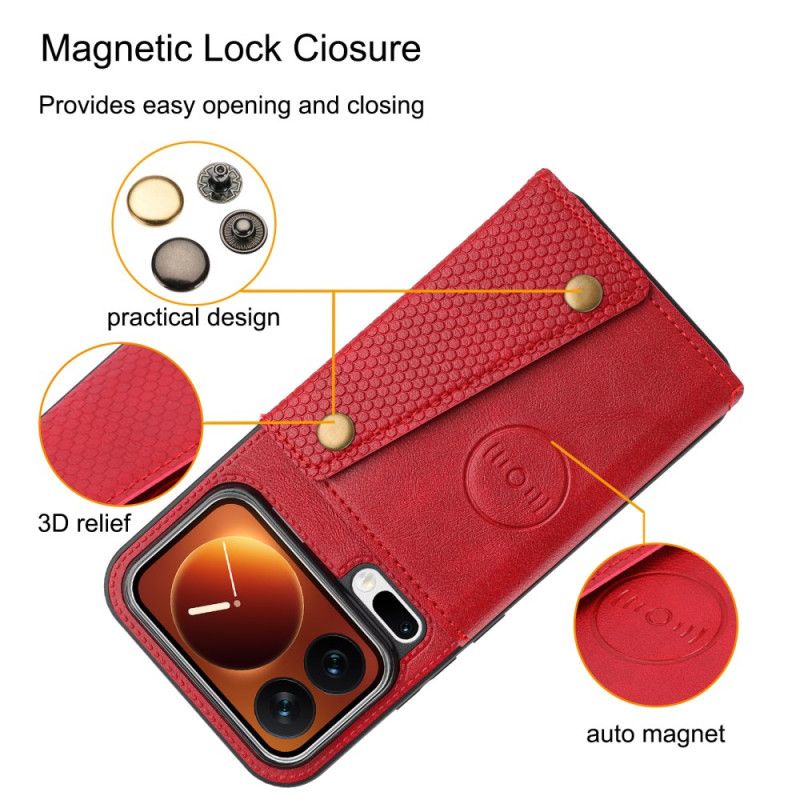 Etui Folio Xiaomi 17 Pro Etui Na Karty I Stojak Etui Ochronne