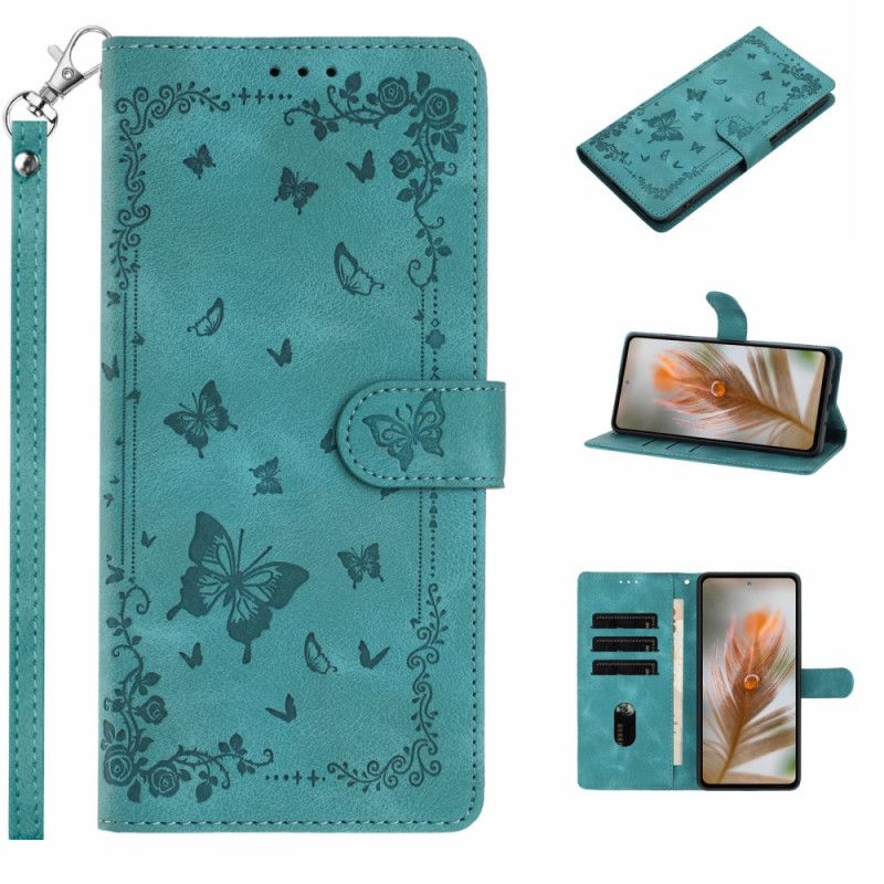 Etui Folio Xiaomi 17 Pro Ogród Kwiatowy