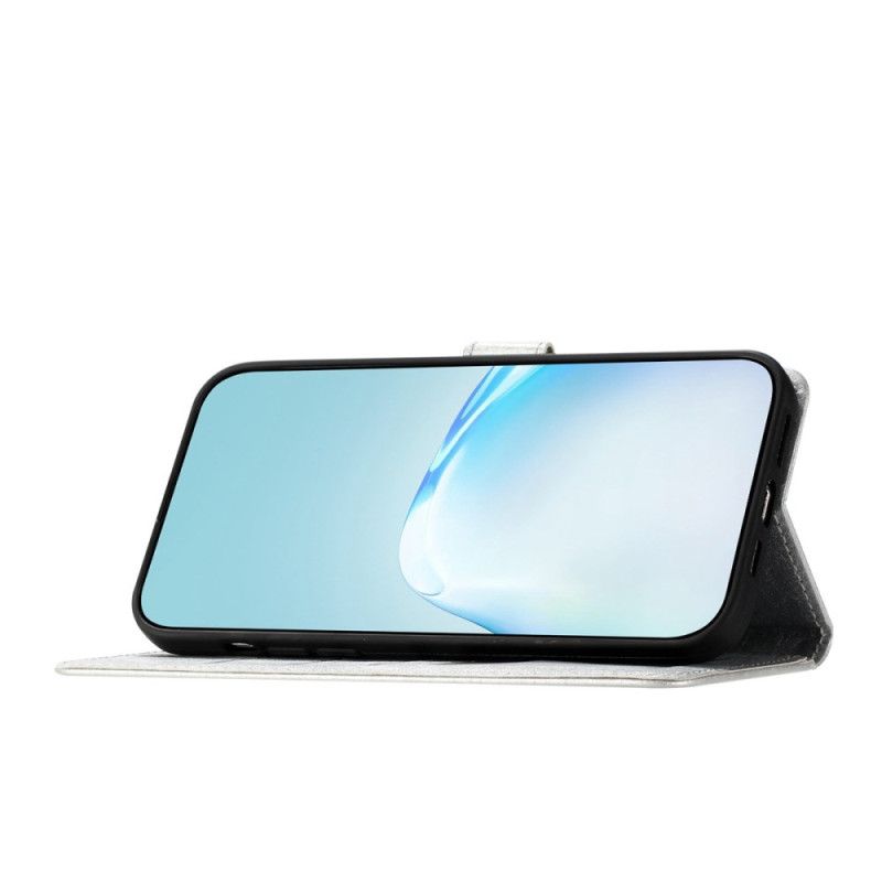 Etui Folio Xiaomi 17 Pro Tekstura Jedwabiu Etui Ochronne
