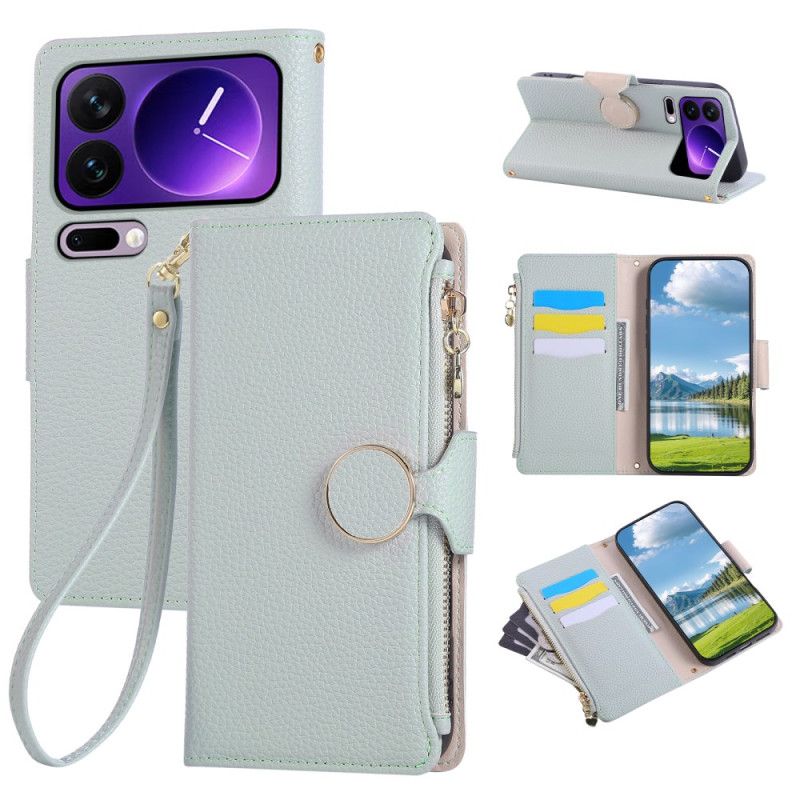 Etui Folio Xiaomi 17 Pro Wzór Vintage Etui Ochronne