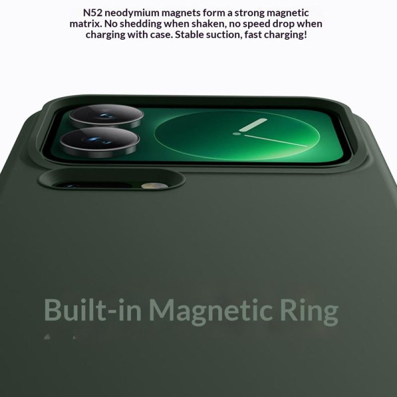 Etui Xiaomi 17 Pro Magnetyczny Silikon Płynny