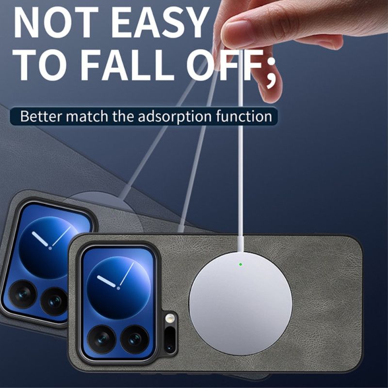 Etui Xiaomi 17 Pro Magsafe Efekt Skóry