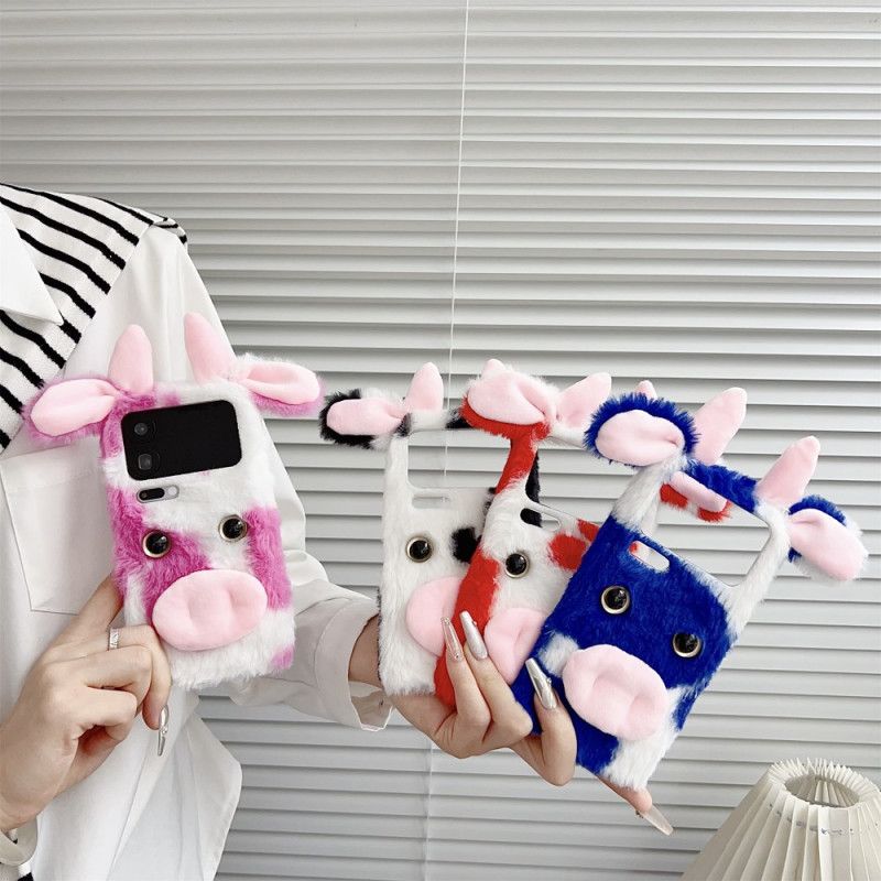 Etui Xiaomi 17 Pro Pluszowa Krowa Etui Ochronne