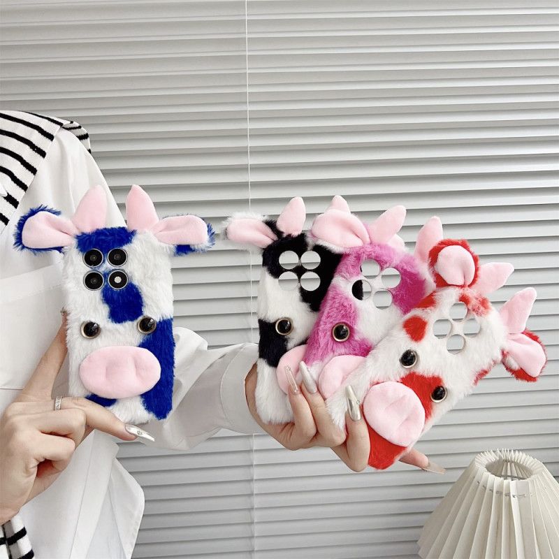 Etui Xiaomi 17 Pro Pluszowa Krowa Etui Ochronne