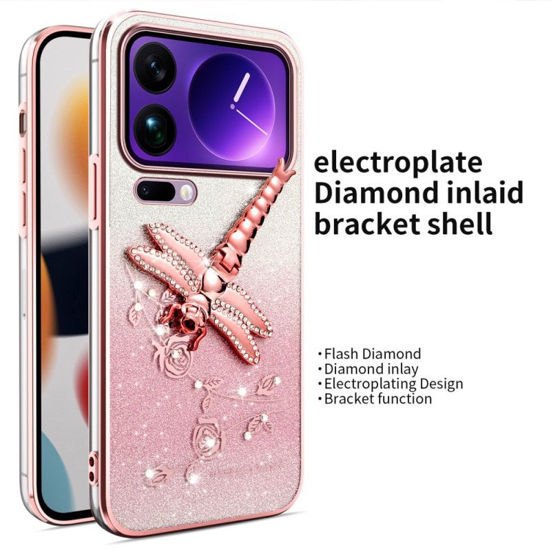 Etui Xiaomi 17 Pro Podstawka W Kształcie Ważki Etui Ochronne