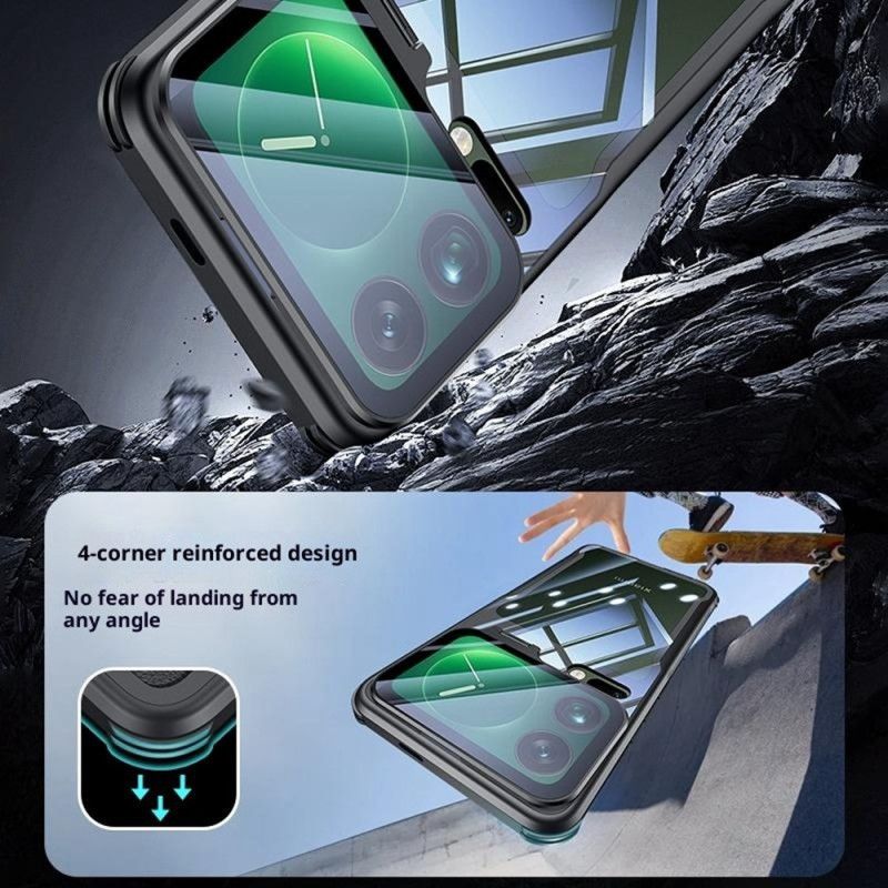 Etui Xiaomi 17 Pro Przezroczysta Zintegrowana Podstawka I Ochrona Aparatu