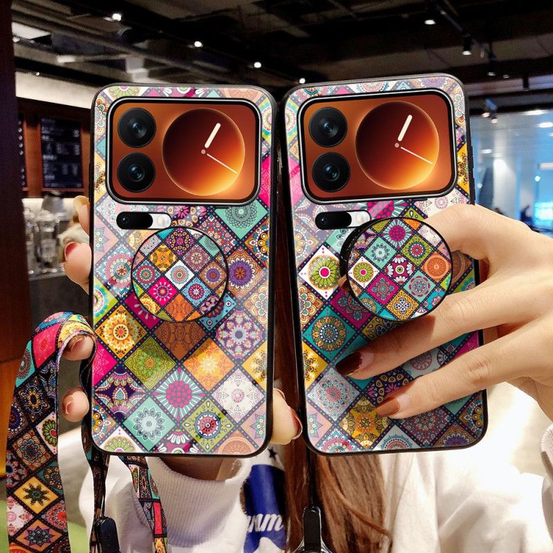 Etui Xiaomi 17 Pro Stojak I Smycz Ze Szkła Hartowanego