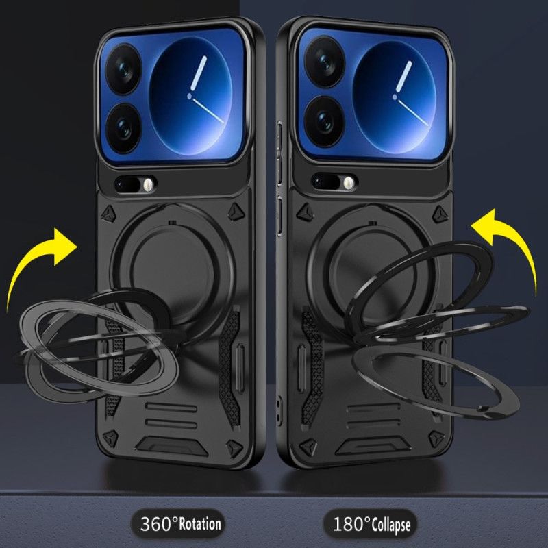 Futerały Xiaomi 17 Pro Etui Na Telefon Magnetyczne Zapięcie Z Obrotową Podpórką