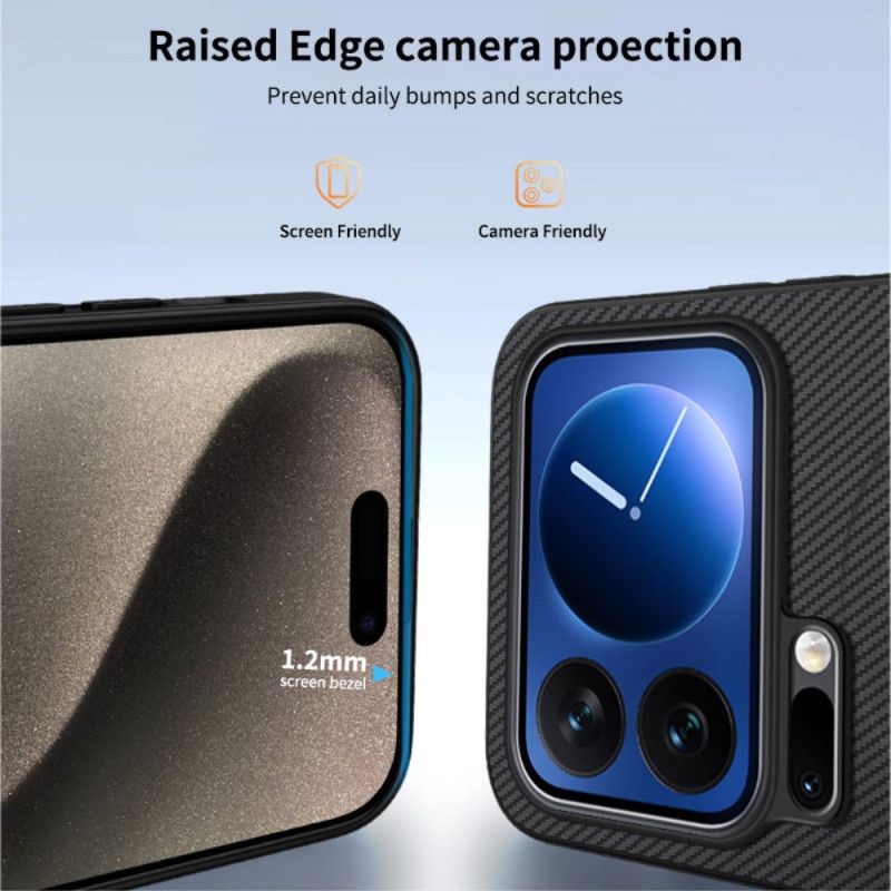 Futerały Xiaomi 17 Pro Etui Na Telefon Magsafe Carbon Fiber