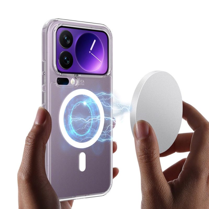 Futerały Xiaomi 17 Pro Etui Na Telefon Przezroczysty Magnetyczny