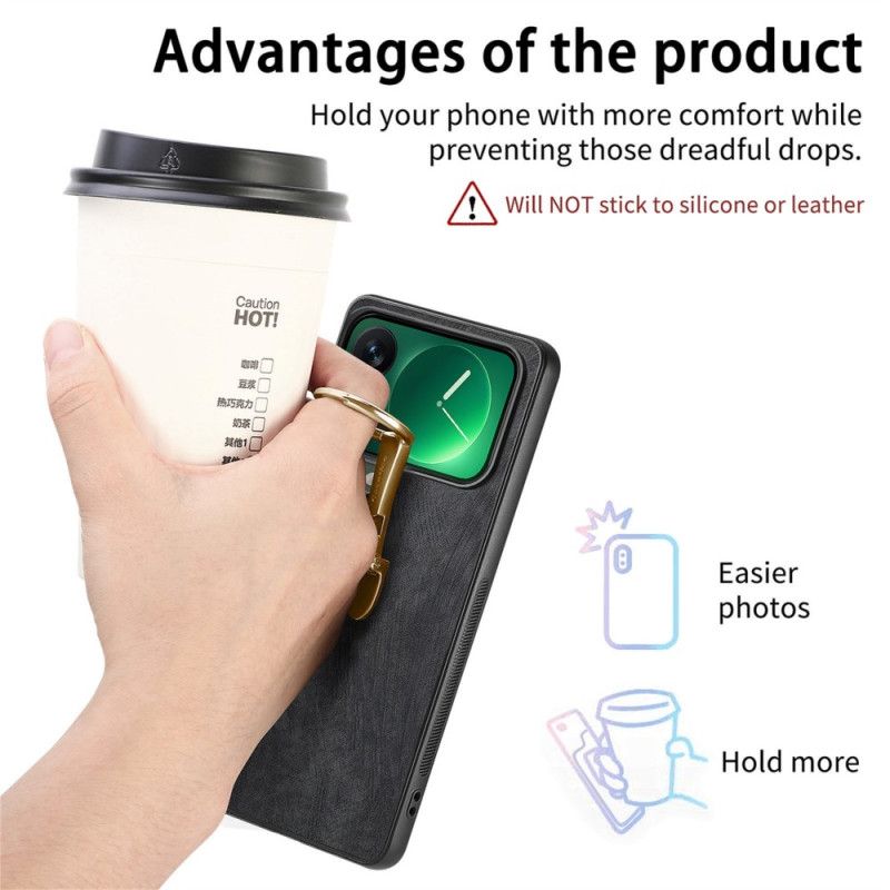 Futerały Xiaomi 17 Pro Etui Na Telefon Składany Stojak Caseneo W Stylu Retro