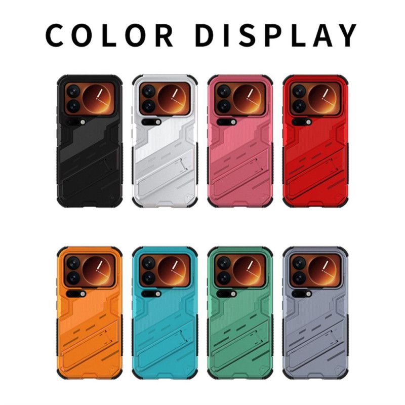 Futerały Xiaomi 17 Pro Etui Na Telefon Ultra Odporny Ze Stojakiem